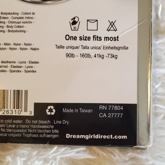 Dreamgirl Fishnet Lace BodyStocking - Picture 6 of 9